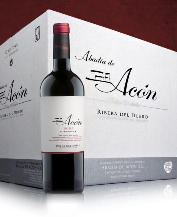 Acón Roble 2018 Caja de 12 Botellas 75 cl