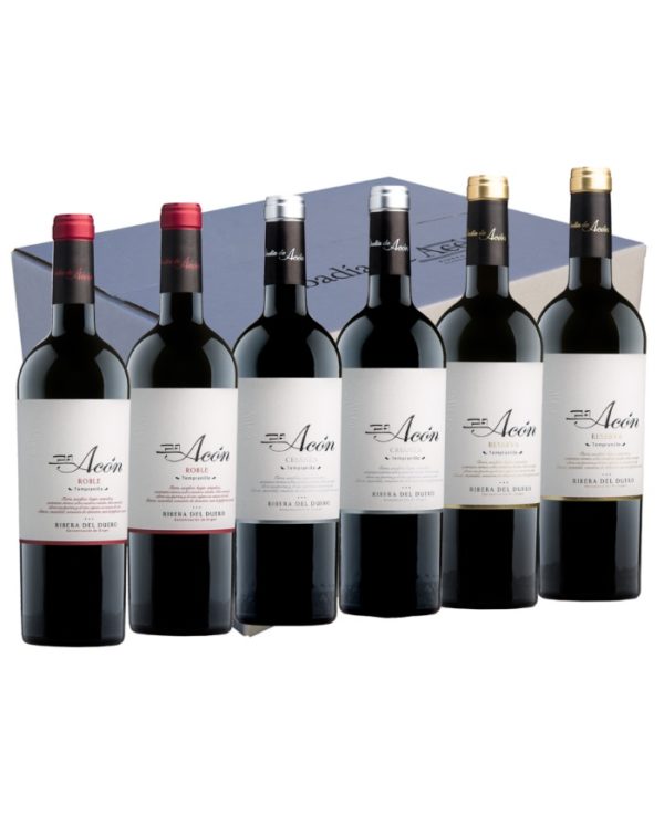 Roble + Crianza + Reserva Caja de 6 Botellas 75 cl